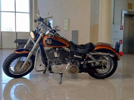 2008 Harley-Davidson Super Glide, оранжевый, 760000 рублей, вид 2