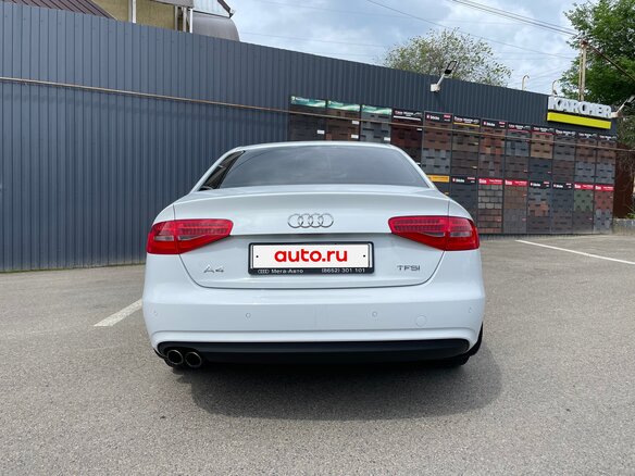 2013 Audi A4 IV (B8) Рестайлинг, белый - вид 3