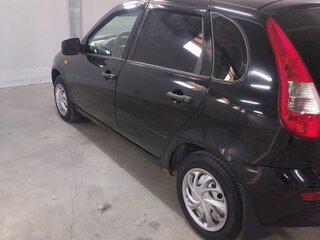 2013 Lada (ВАЗ) Kalina I, чёрный, 350000 рублей, вид 5