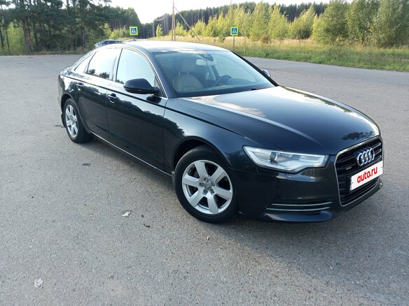 2011 Audi A6 IV (C7), чёрный, 1870000 рублей