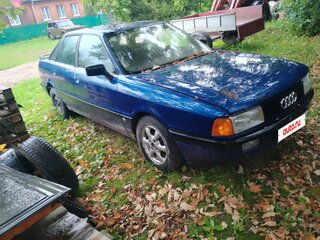1989 Audi 80 IV (B3), синий, 150000 рублей, вид 5