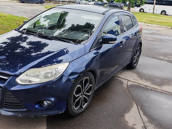 2011 Ford Focus III, синий