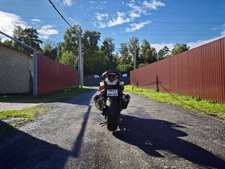 2007 Kawasaki ZZR 1400, красный, 630000 рублей, вид 4