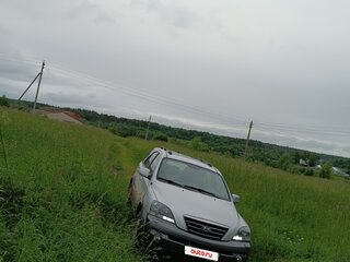 2005 Kia Sorento I, серебристый, 1000000 рублей, вид 5