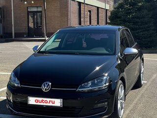 2013 Volkswagen Golf VII, чёрный, 1050000 рублей, вид 2