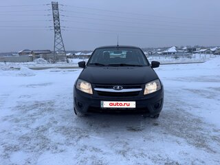 2015 Lada (ВАЗ) Granta I, чёрный, 330000 рублей, вид 3