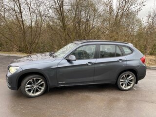 2013 BMW X1 20i I (E84) Рестайлинг, серый, 1300000 рублей, вид 5