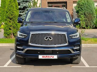 2019 Infiniti QX80 I Рестайлинг 2, синий, 3900000 рублей, вид 2