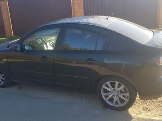 2006 Mazda 3 I (BK) Рестайлинг, чёрный, 420000 рублей, вид 3