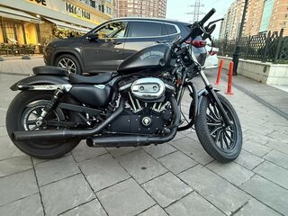 2015 Harley-Davidson Sportster 883, чёрный, 700000 рублей, вид 5