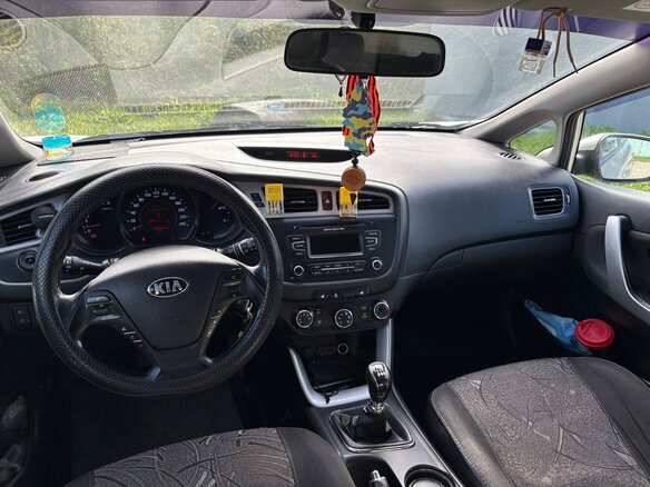 2014 Kia Ceed II, серебристый, 1150000 рублей - вид 6