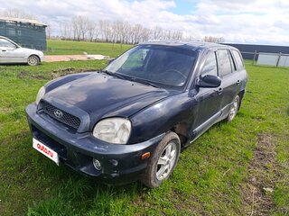 2004 Hyundai Santa Fe I, синий, 260000 рублей, вид 3