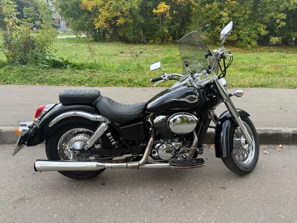 1999 Honda Shadow 400, чёрный - вид 8