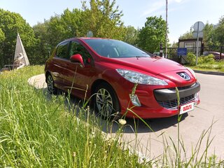 2008 Peugeot 308 I, красный, 510000 рублей, вид 2