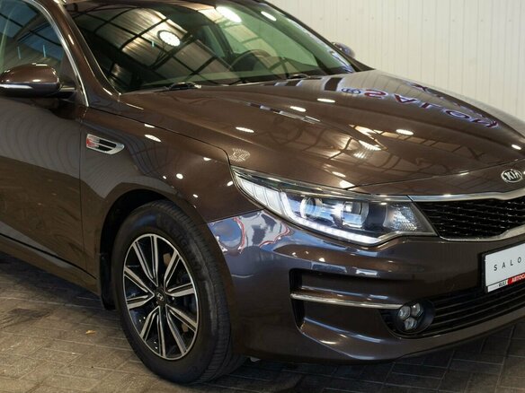 2016 Kia Optima IV, коричневый, 1785000 рублей - вид 7