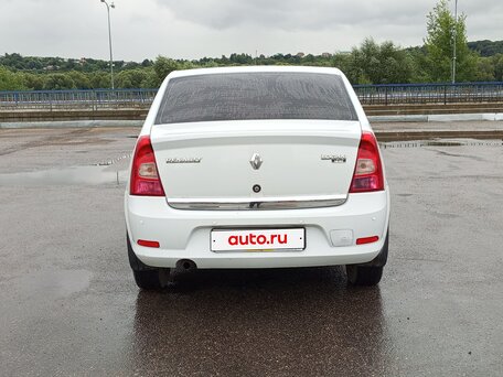 2013 Renault Logan I Рестайлинг, белый, 340000 рублей, вид 5