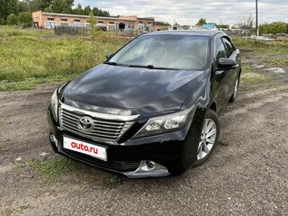 2013 Toyota Camry VII (XV50), чёрный, 1600000 рублей, вид 3