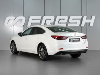 2018 Mazda 6 III (GJ) Рестайлинг, белый, 1899000 рублей, вид 2