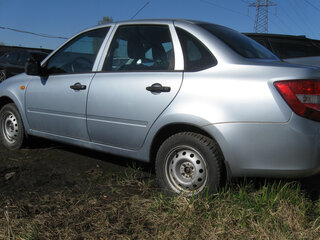 2013 Lada (ВАЗ) Granta I, голубой, 590000 рублей, вид 2