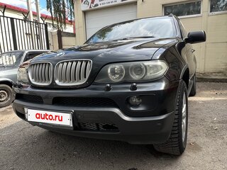 2004 BMW X5 4.4i I (E53) Рестайлинг, чёрный, 850000 рублей, вид 3