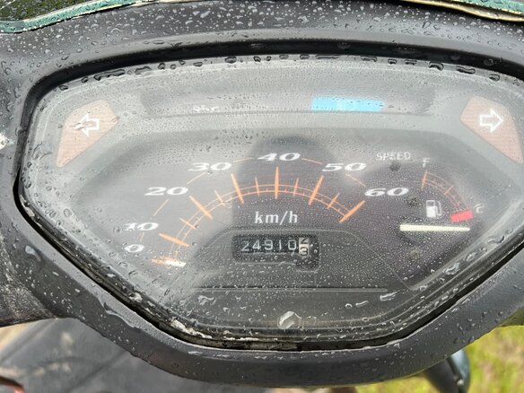 2002 Honda Lead 50, зелёный, 48000 рублей - вид 6