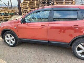 2008 Nissan Qashqai I, красный, 850000 рублей, вид 3