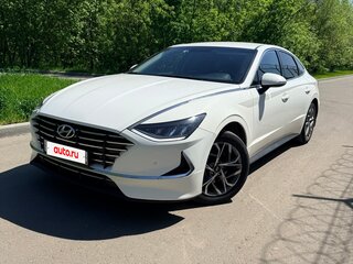 2021 Hyundai Sonata VIII (DN8), белый, 1890000 рублей, вид 1