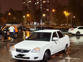 2014 Lada (ВАЗ) Priora I Рестайлинг, белый, 420000 рублей, вид 2