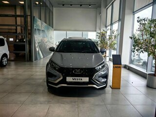 2026 Lada (ВАЗ) Vesta SW Cross I Рестайлинг (NG), серый, 2163150 рублей, вид 2