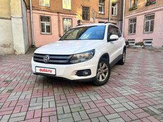 2013 Volkswagen Tiguan I Рестайлинг, белый, 1190000 рублей, вид 1