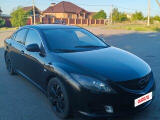 2007 Mazda 6 II (GH), чёрный, 800000 рублей, вид 4