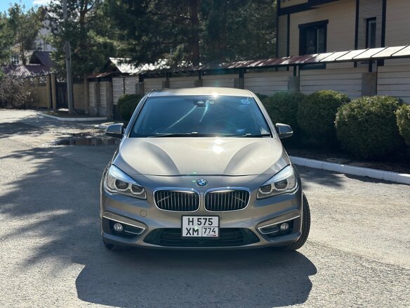 2015 BMW 2 серии Active Tourer 218i F45, серый, 1260000 рублей - вид 1