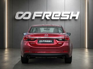 2017 Mazda 6 III (GJ) Рестайлинг, красный, 1845000 рублей, вид 4