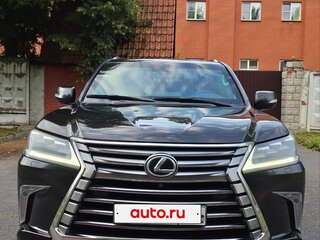 2017 Lexus LX 570 III Рестайлинг 2, чёрный, 12000000 рублей, вид 3