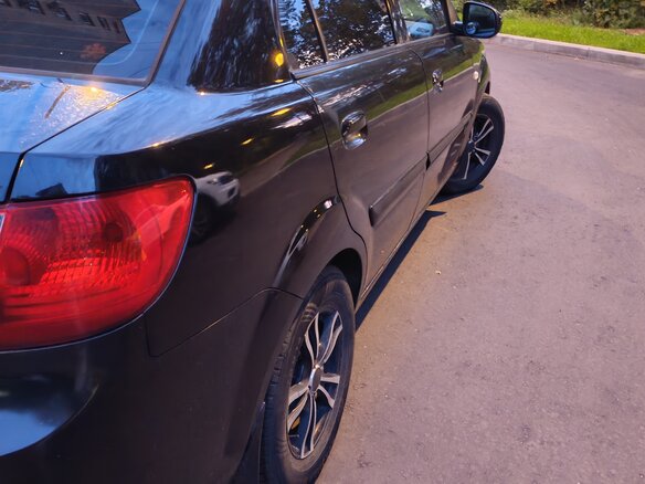 2010 Kia Rio II Рестайлинг, чёрный, 320000 рублей - вид 7