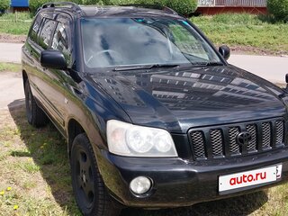 2003 Toyota Kluger I (XU20), чёрный, 1050000 рублей, вид 2