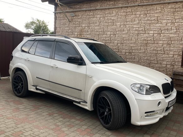 2012 BMW X5 30d II (E70) Рестайлинг, белый, 2750000 рублей - вид 4