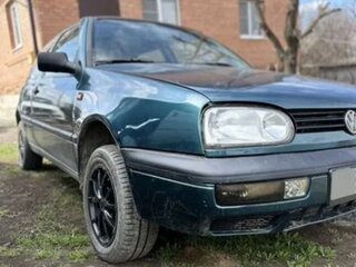 1994 Volkswagen Golf III, зелёный, 250000 рублей, вид 1