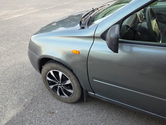 2010 Lada (ВАЗ) Kalina I, серый, 175000 рублей - вид 5
