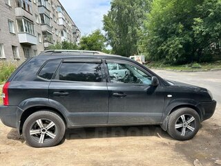 2008 Hyundai Tucson I, чёрный, 960000 рублей, вид 4