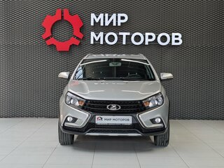 2019 Lada (ВАЗ) Vesta SW Cross I, серебристый, 1050000 рублей, вид 2
