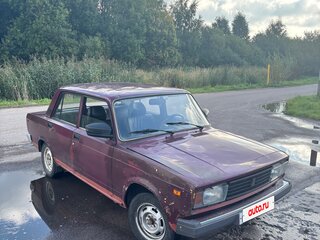 1999 Lada (ВАЗ) 2105, пурпурный, 100000 рублей, вид 3