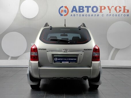 2008 Hyundai Tucson I, серебристый, 928000 рублей, вид 4