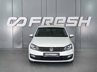 2019 Volkswagen Polo V Рестайлинг, белый, 1289000 рублей, вид 3