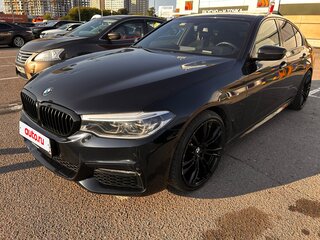 2017 BMW 5 серии 530i xDrive VII (G30/G31/G38), чёрный, 3444444 рублей, вид 1