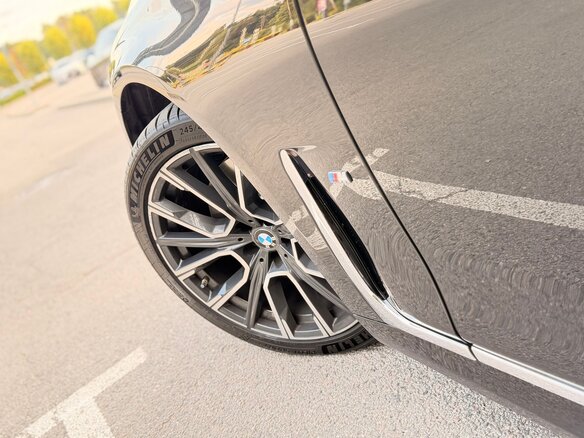 2020 BMW 7 серии 750d xDrive VI (G11/G12) Рестайлинг, чёрный, 7500000 рублей - вид 30