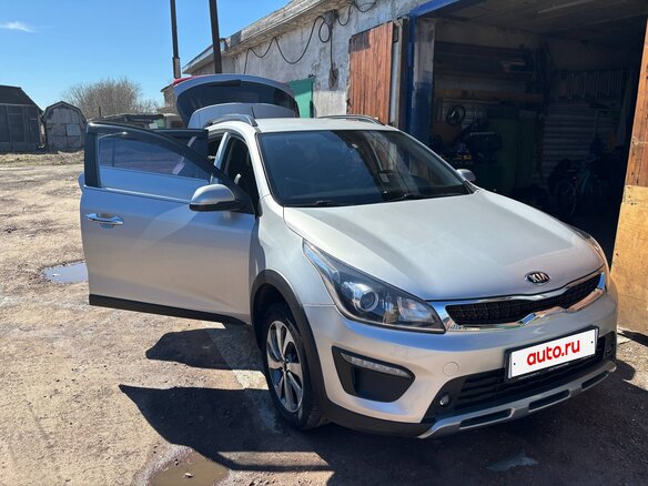 2019 Kia Rio X-Line IV, серебристый, 1680000 рублей - вид 5