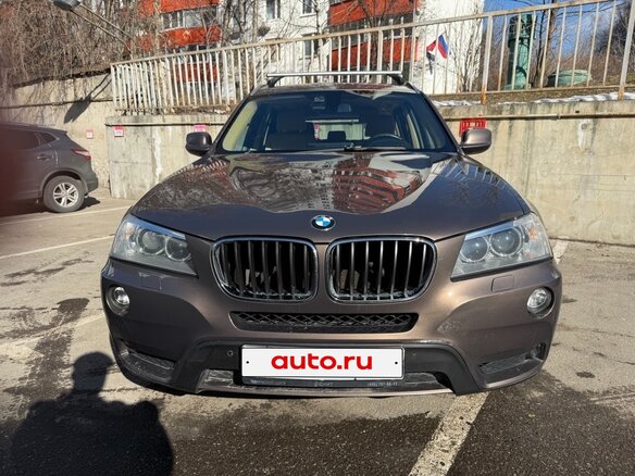 2013 BMW X3 20i xDrive II (F25), коричневый, 1245000 рублей - вид 2