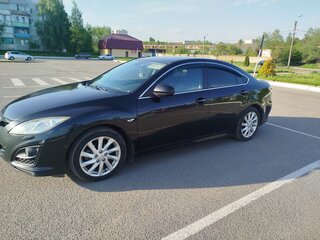 2010 Mazda 6 II (GH) Рестайлинг, чёрный, 740000 рублей, вид 4