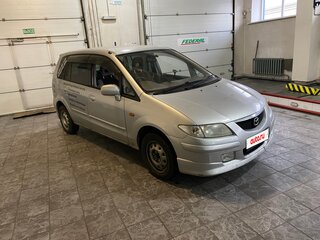 2001 Mazda Premacy I (CP), серый, 330000 рублей, вид 2